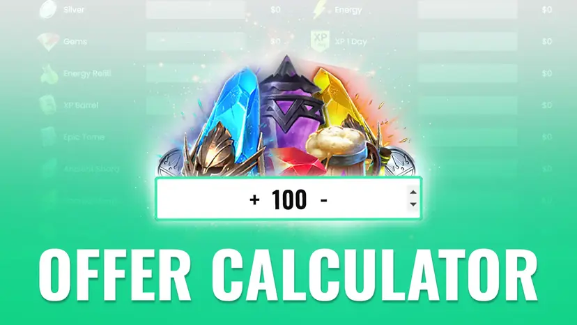 Offer calculator