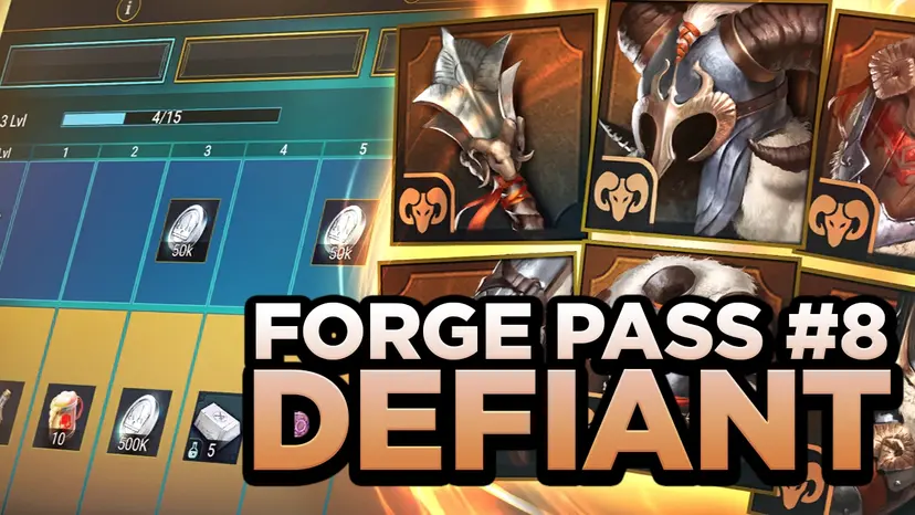 Is Forge Pass #8 for the Defiant set worth it for RAID players?