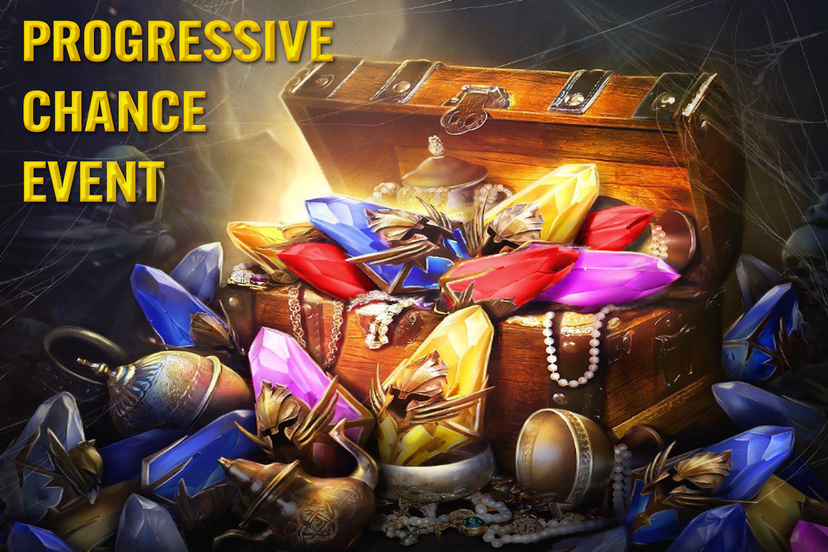 Progressive Chance Event Starts this Friday!