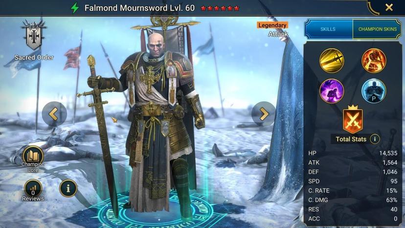 2x Shard Event & 10 x Summons for Falmond Mournsword | Raid Shadow Legends