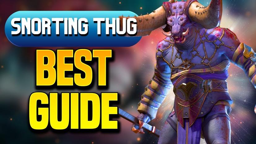 Snorting Thug Guide: The Ultimate Buff Stealer in RAID: Shadow Legends