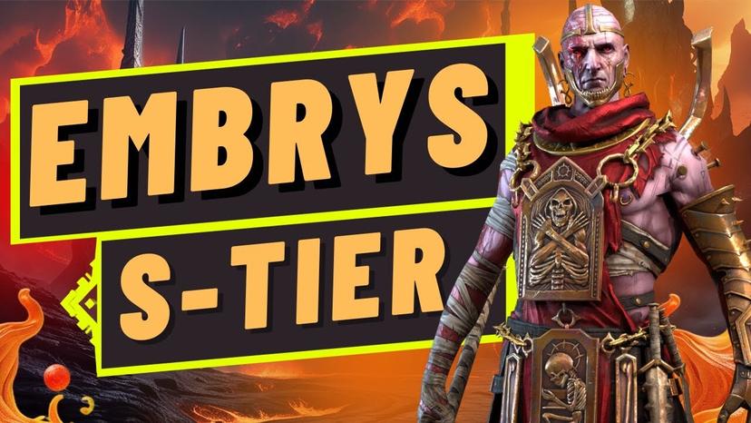 Embrys RAID Guide – Best Build, Gear, Masteries & How to Use This Mythical Monster