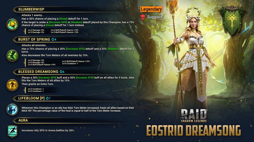 NEW Easter Fusion Event! Eostrid Dreamsong revealed | Raid Shadow Legends