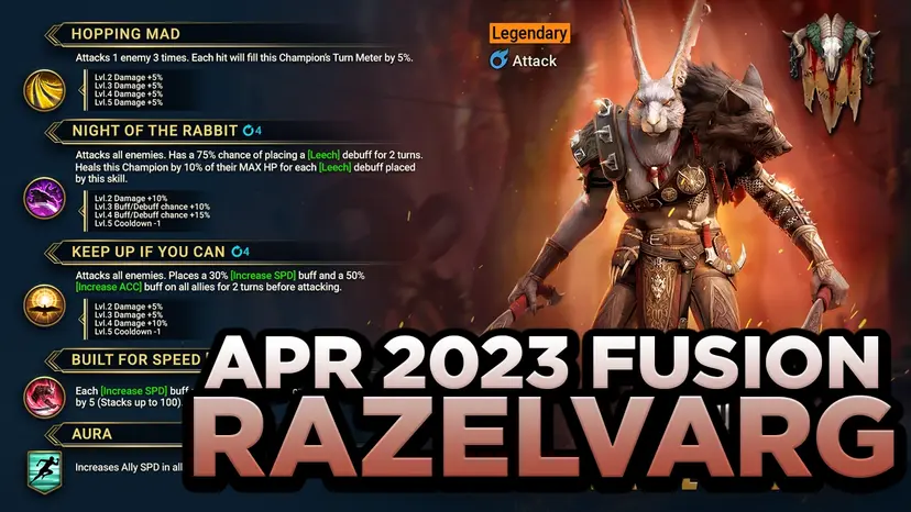 RAID's April 2023 Fusion Razelvarg!