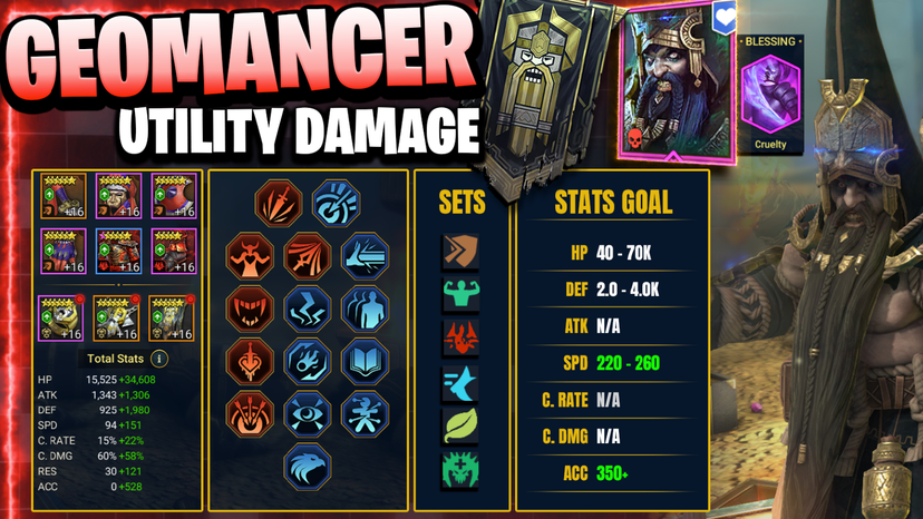 How to Build GEOMANCER! | Masteries & Gear